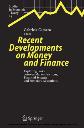 Recent Developments on Money and Finance
