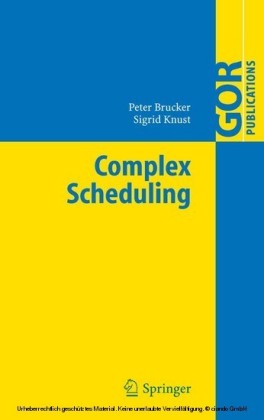 Complex Scheduling