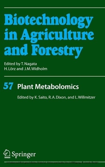 Plant Metabolomics main product photo