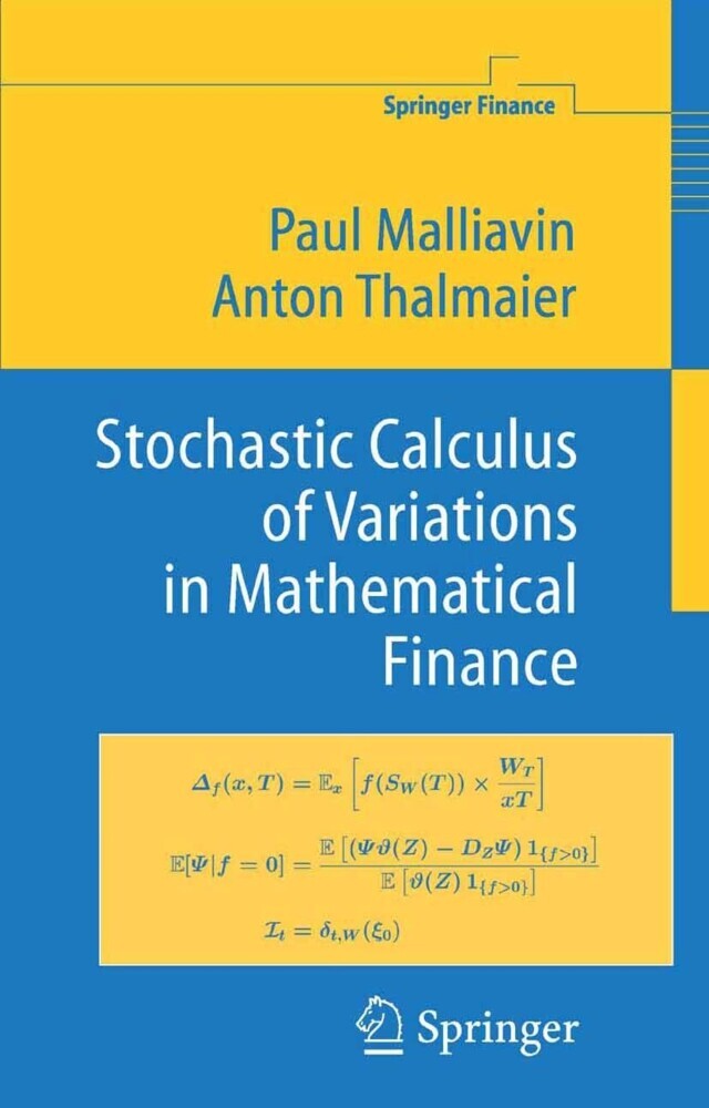 Stochastic Calculus of Variations in Mathematical Finance main product photo