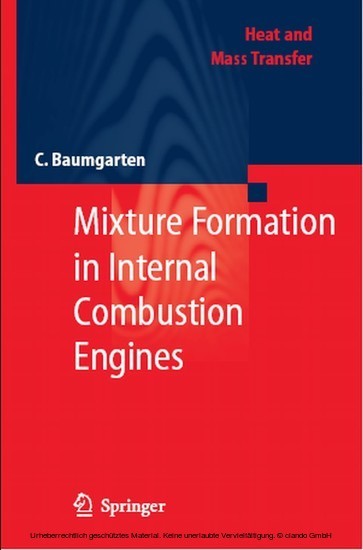 Mixture Formation in Internal Combustion Engines main product photo