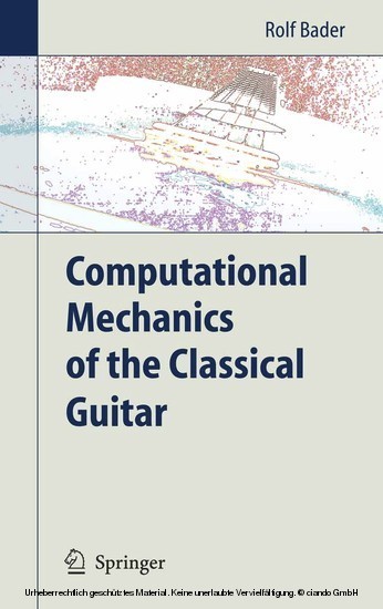 Computational Mechanics of the Classical Guitar main product photo