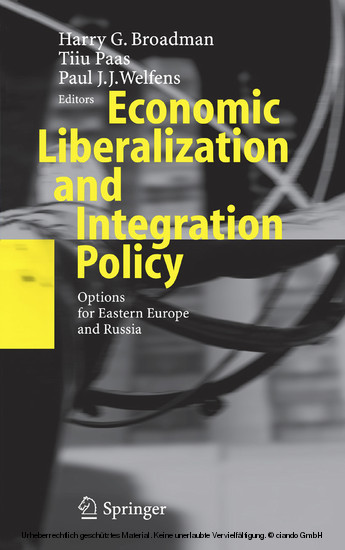 Economic Liberalization and Integration Policy main product photo