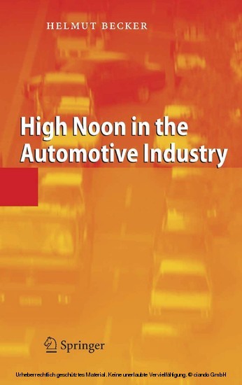 High Noon in the Automotive Industry main product photo