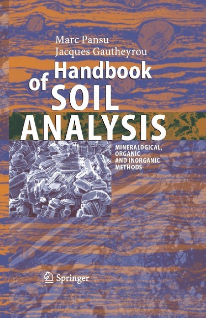 Handbook of Soil Analysis main product photo
