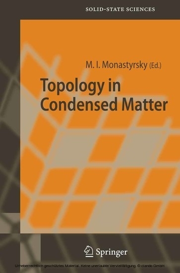 Topology in Condensed Matter main product photo