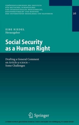 Social Security as a Human Right