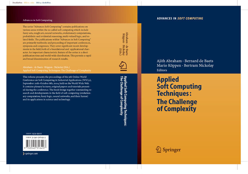 Applied Soft Computing Technologies: The Challenge of Complexity main product photo