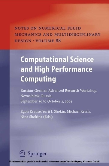 Computational Science and High Performance Computing main product photo