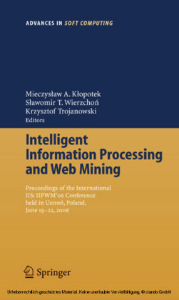 Intelligent Information Processing and Web Mining