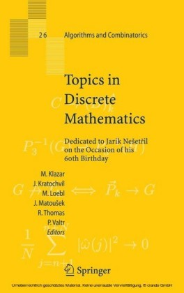 Topics in Discrete Mathematics