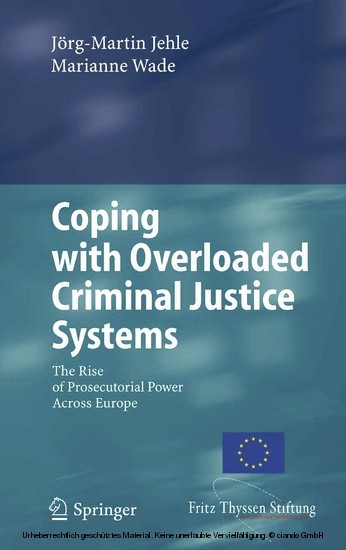 Coping with Overloaded Criminal Justice Systems main product photo