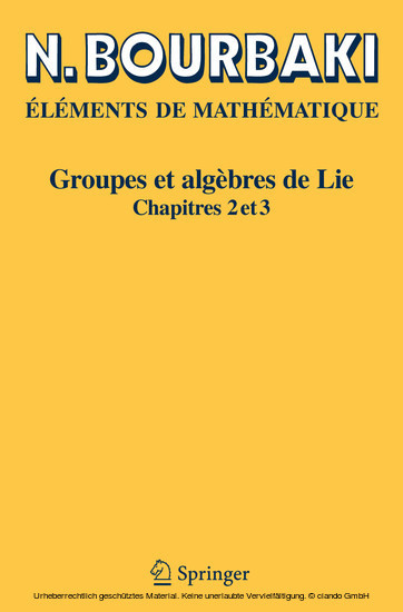 Groupes et algèbres de Lie main product photo