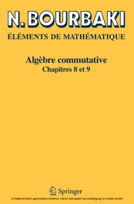 Algèbre commutative