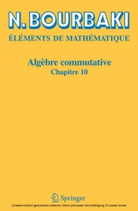 Algèbre commutative
