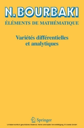 Variétés différentielles et analytiques