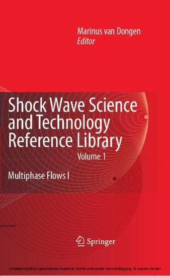 Shock Wave Science and Technology Reference Library, Vol. 1. Vol.1 main product photo
