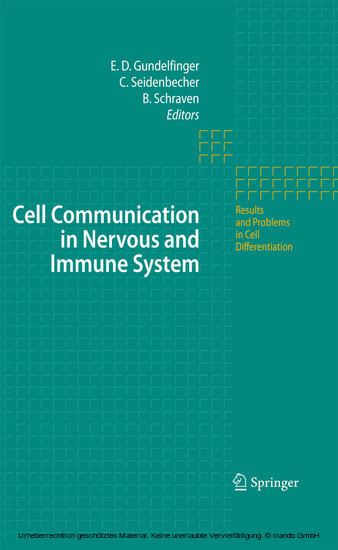 Cell Communication in Nervous and Immune System main product photo