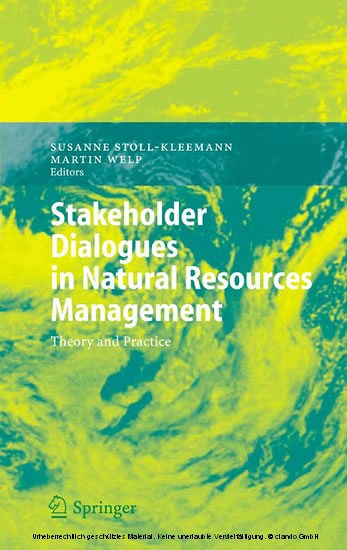 Stakeholder Dialogues in Natural Resources Management main product photo