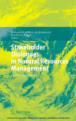 Stakeholder Dialogues in Natural Resources Management
