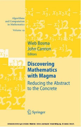 Discovering Mathematics with Magma