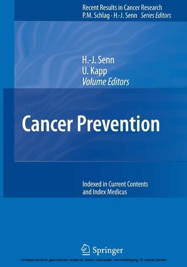 Cancer Prevention main product photo