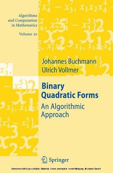 Binary Quadratic Forms main product photo