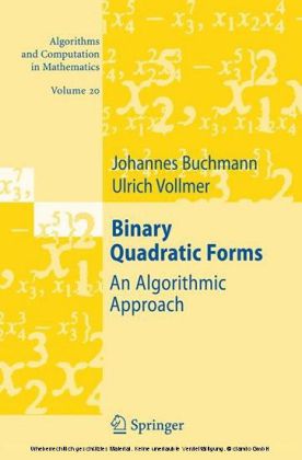 Binary Quadratic Forms