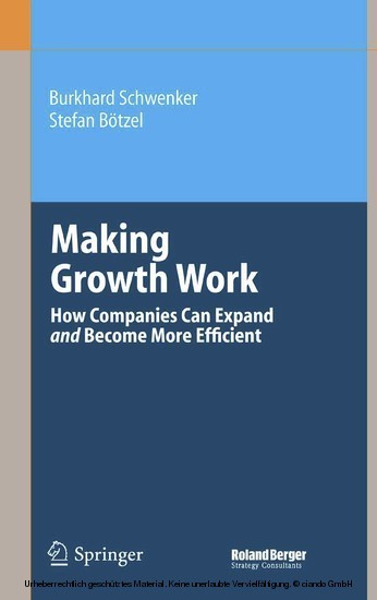 Making Growth Work main product photo