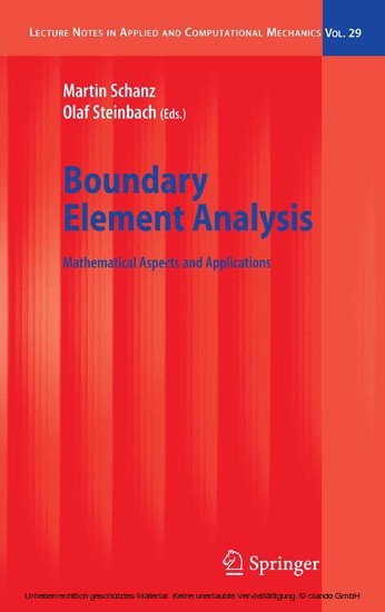 Boundary Element Analysis main product photo