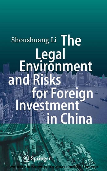 The Legal Environment and Risks for Foreign Investment in China main product photo