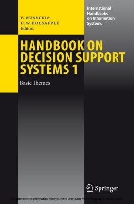 Handbook on Decision Support Systems 1