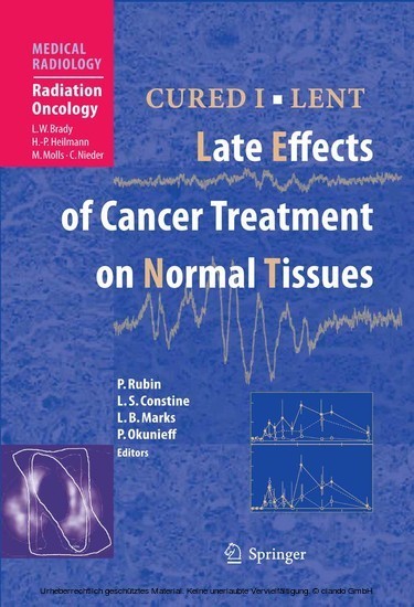 CURED I - LENT Late Effects of Cancer Treatment on Normal Tissues main product photo
