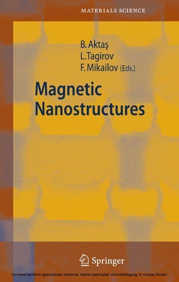 Magnetic Nanostructures main product photo
