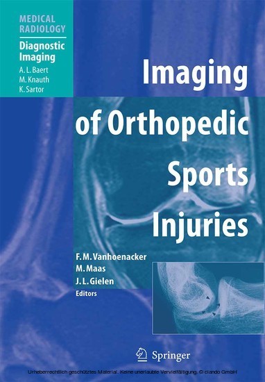 Imaging of Orthopedic Sports Injuries main product photo