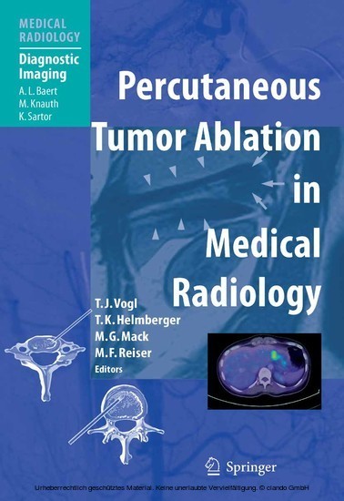 Percutaneous Tumor Ablation in Medical Radiology main product photo