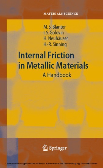 Internal Friction in Metallic Materials main product photo