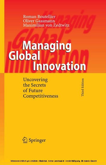 Managing Global Innovation main product photo