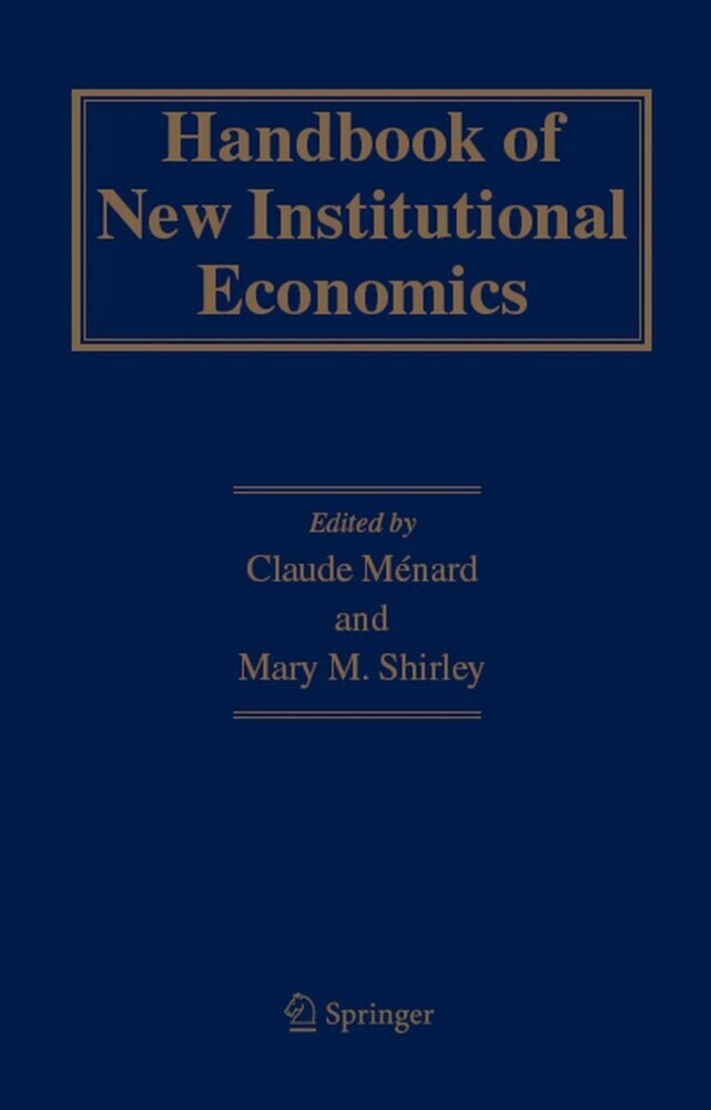 Handbook of New Institutional Economics main product photo