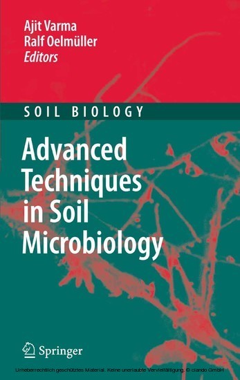 Advanced Techniques in Soil Microbiology main product photo