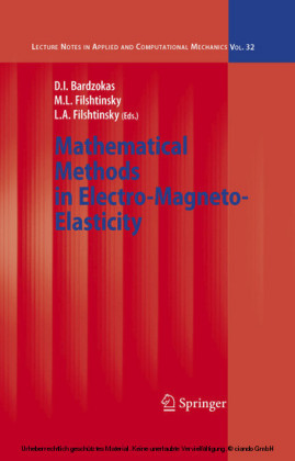 Mathematical Methods in Electro-Magneto-Elasticity