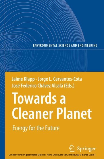 Towards a Cleaner Planet main product photo