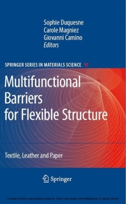 Multifunctional Barriers for Flexible Structure
