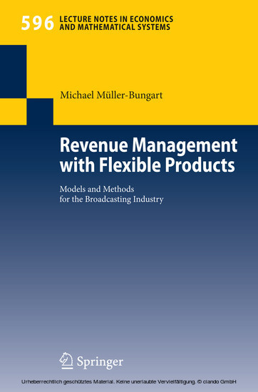 Revenue Management with Flexible Products main product photo