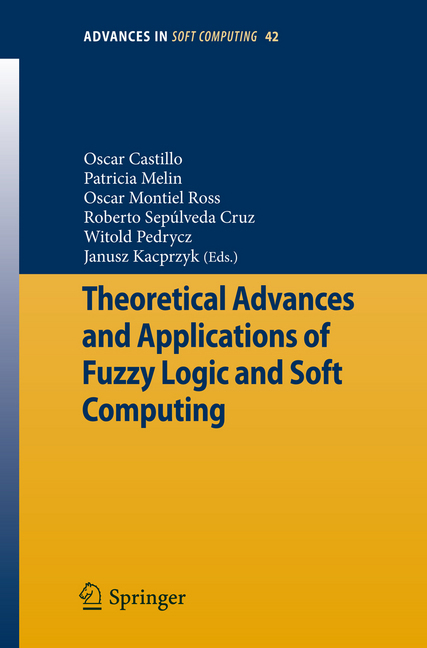 Theoretical Advances and Applications of Fuzzy Logic and Soft Computing main product photo