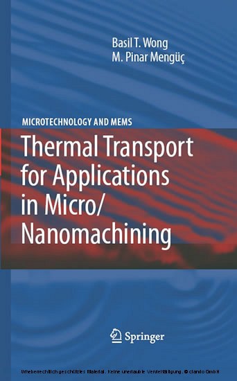 Thermal Transport for Applications in Micro/Nanomachining main product photo