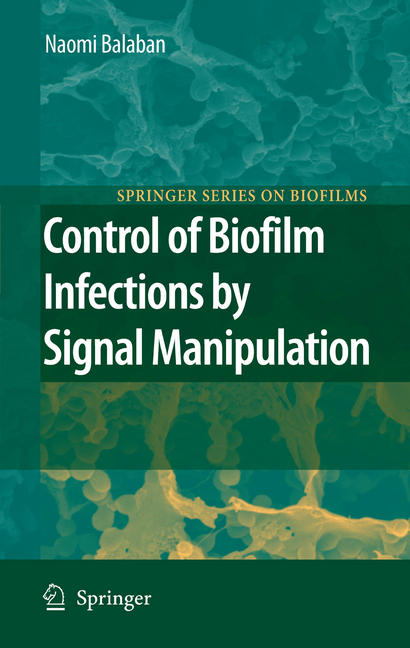 Control of Biofilm Infections by Signal Manipulation main product photo