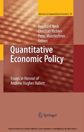 Quantitative Economic Policy