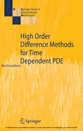 High Order Difference Methods for Time Dependent PDE