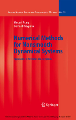 Numerical Methods for Nonsmooth Dynamical Systems